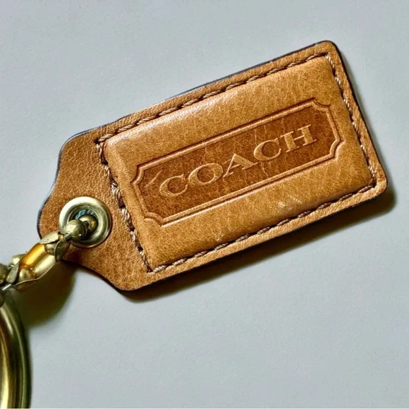 Coach Blue Denim Jumbo Signature Hobo Shoulder Bag 12190 China - Picture 9 of 9